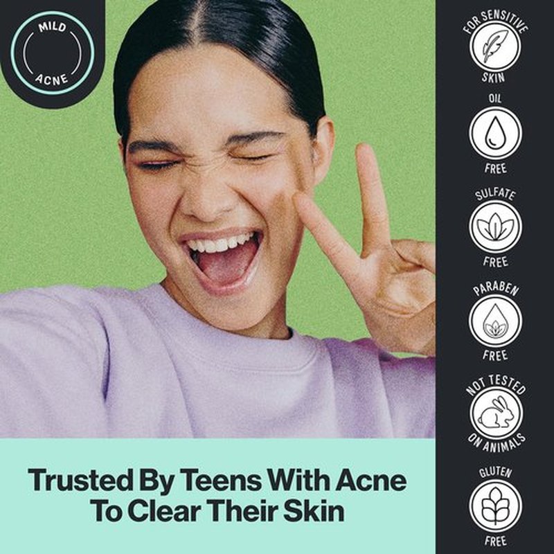 Oxy Acne Cleanser for Sensitive Skin - Gentle Formula for Clear Complexion | 6 oz