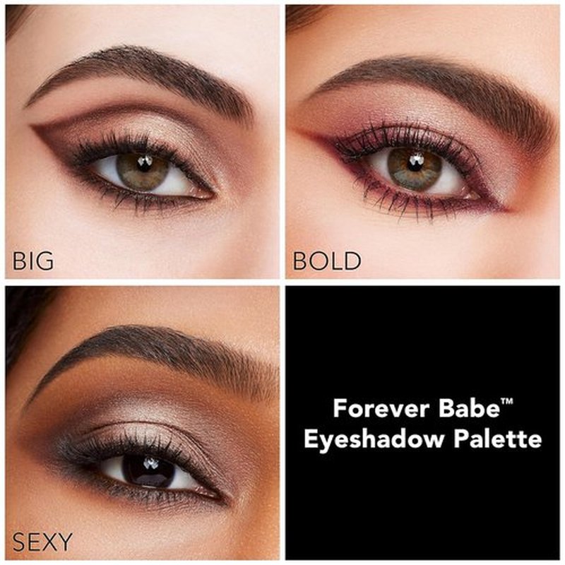 BUXOM Eyeshadow Palette - High-Pigment, Primer-Infused Shades for Long-Lasting Wear | Talc-Free, Cruelty-Free
