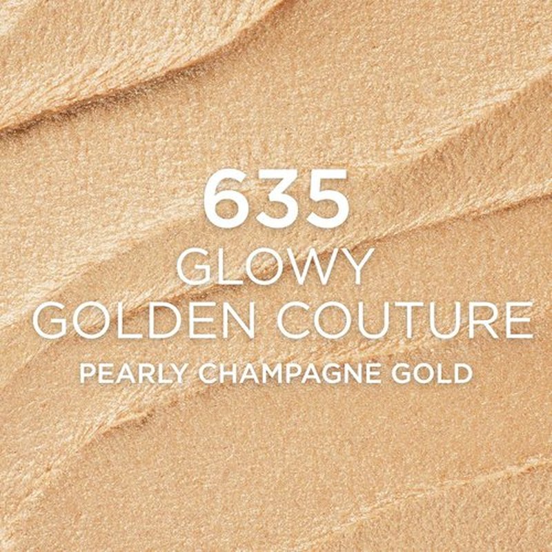 L'Oreal Paris True Match Lumi Highlighter Stick - Luminous Satin Glow for Face & Body, 635 Golden Couture, 0.17 Oz