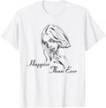Billie Eilish Happier Than Ever White T-Shirt - Stylish Graphic Tee for Fans | Unisex Sizes Available