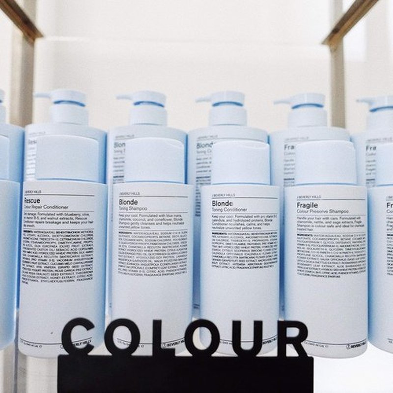 J Beverly Hills Blue Fragile Colour Preserve Shampoo - Brightens Color with Sage Oil | Available in 3 Oz, 12 Oz, 32 Oz