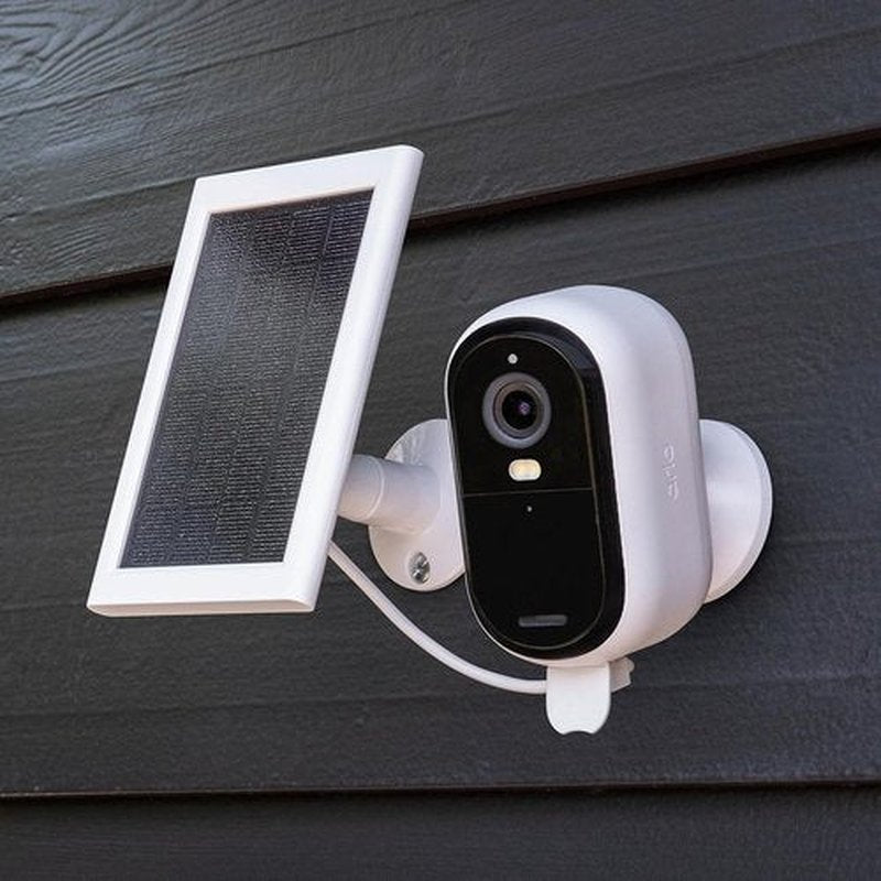 Arlo Essential Solar Panel Charger - Certified Accessory for Outdoor Cameras | White - VMA6600
