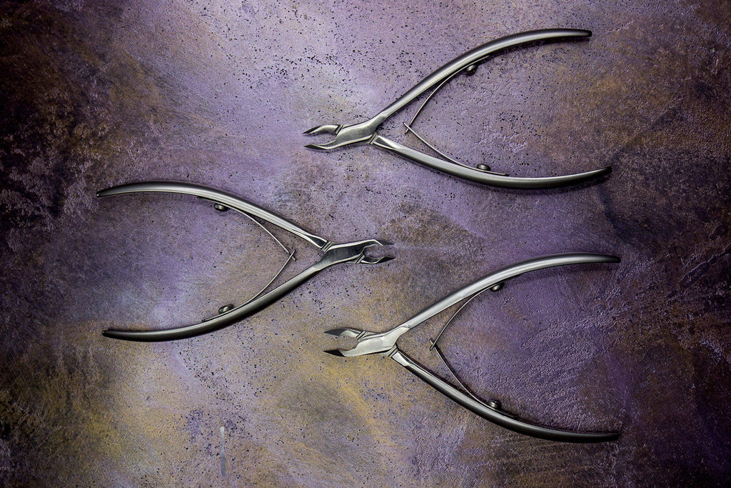 STALEKS PRO Smart 50 3mm Professional Cuticle Nippers – Stainless Steel Skin Nippers for Manicure & Pedicure